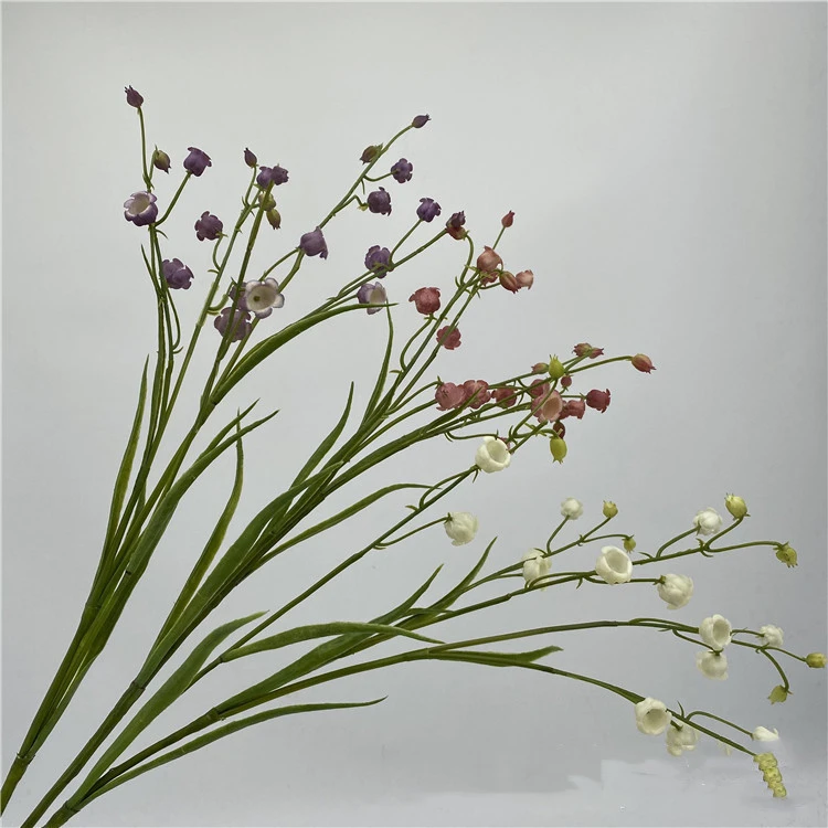 Small Lily-of-the-valley Ornaments Simulation Dried Flowers