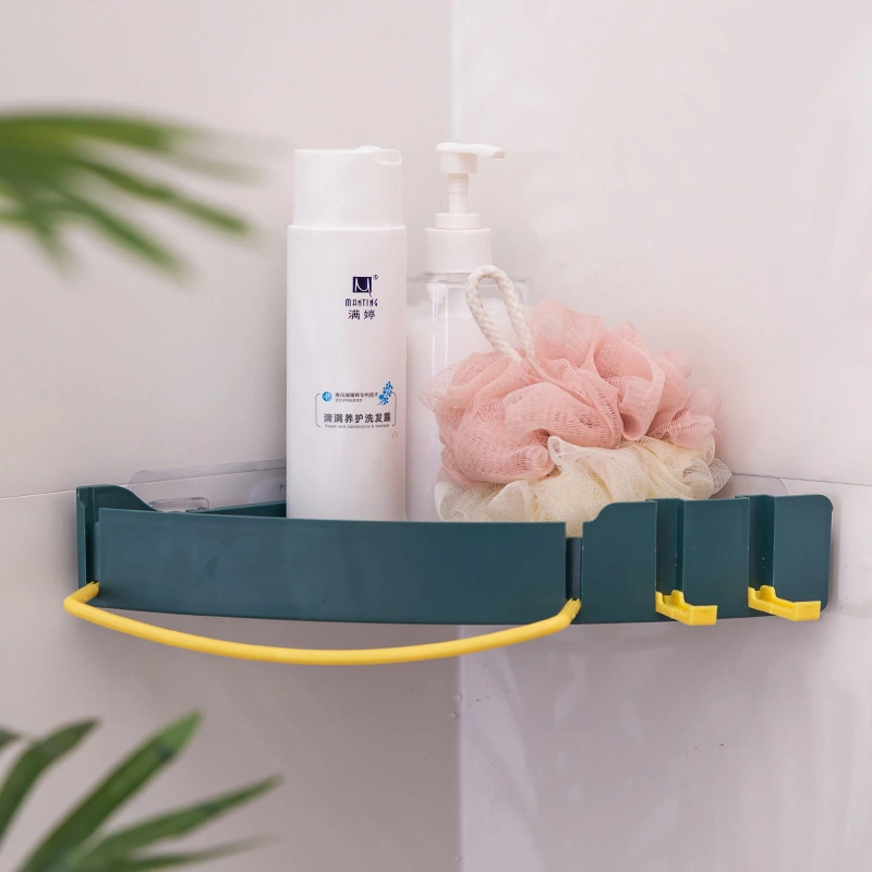 Non-marking Sticker Storage Rack Toilet Corner Shelf