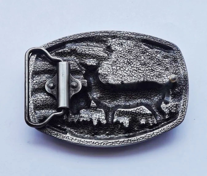 Elk  European And American Fashion Belt Buckle