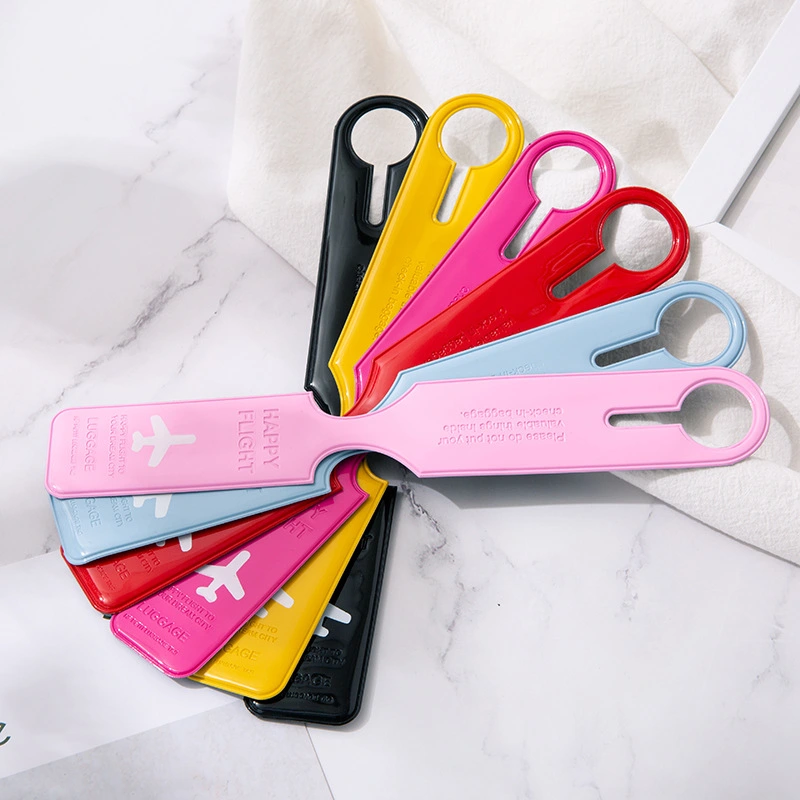 Fashion And Colorful Long Luggage Tag