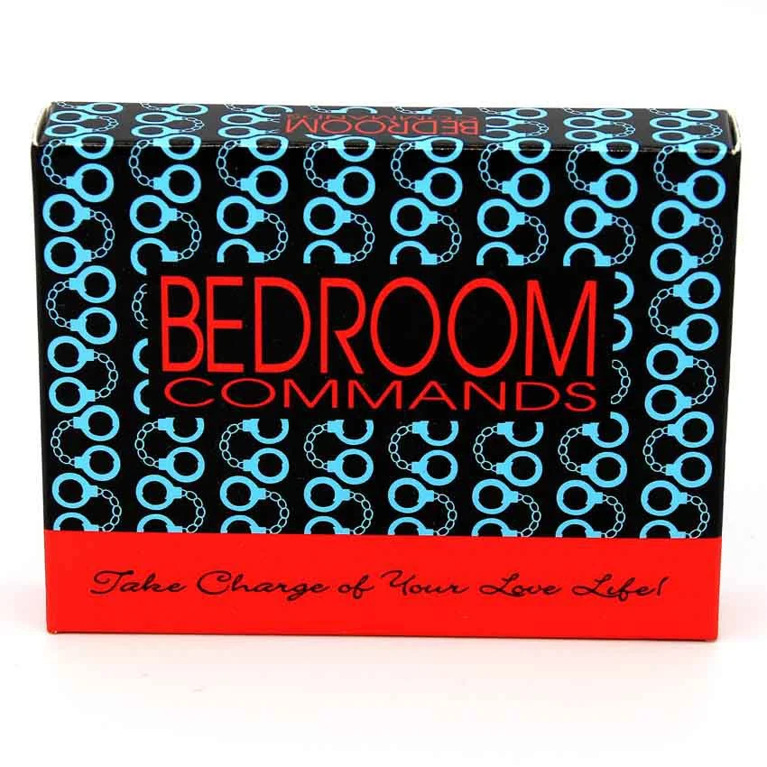 Bedroom Commands Funny Card Game