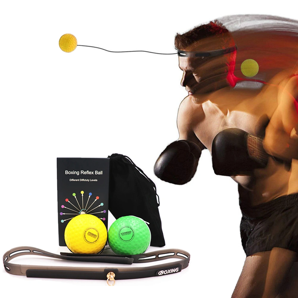 New Head-mounted Boxing Reaction Training Ball Speed Ball Fitness Ball