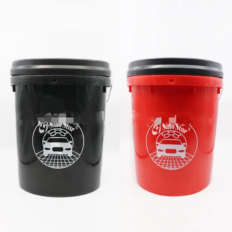 Car Wash Bucket Mobile Stool Plastic Thickening