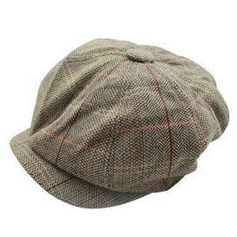 New Trendy Wild Duck Tongue Beret Octagonal Hat Casual