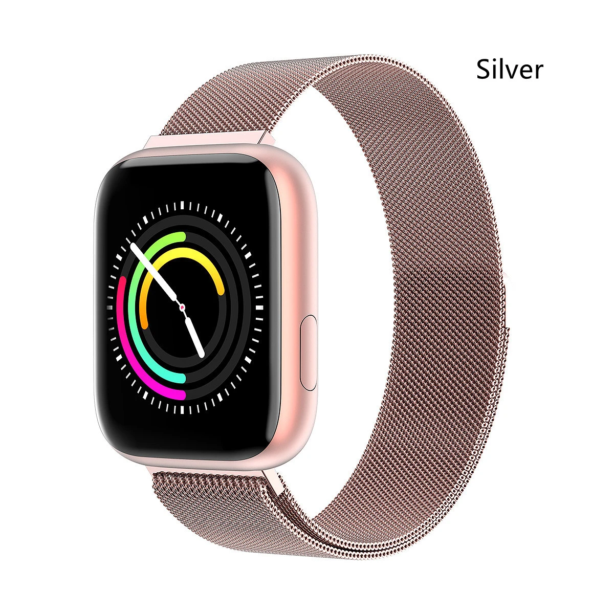 P8 Full Touch Smart Watch Steel Belt
