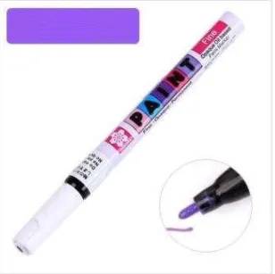 Coslor Paint Pen Red Art Highlight Painting Pen Blue