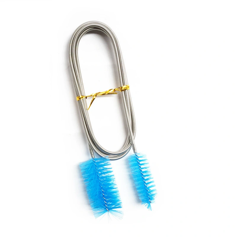 Spring  Stainless Steel Water  Pipe Cleaning Brush