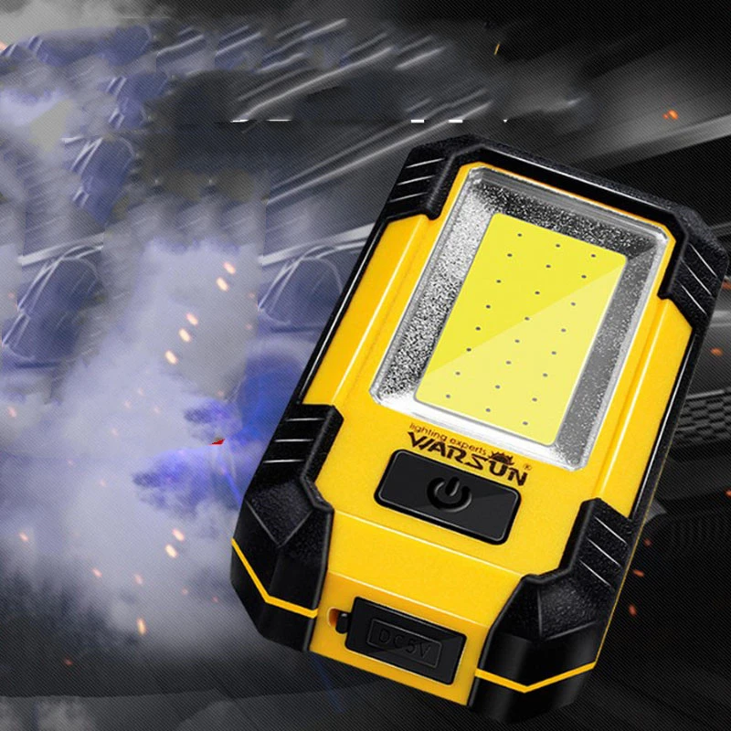 Auto Repair And Maintenance Flashlight With Magnet Led Work Light
