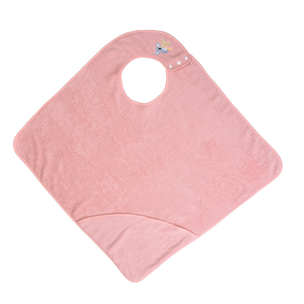 Hooded Apron Towel Absorbent Children's Cloak  Wipe Bath Shawl