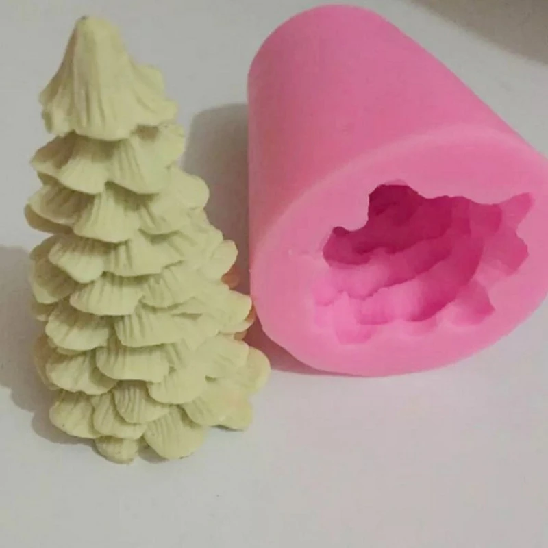 New Pine Cone Shape Silicone Mold Fondant Cake Decoration Mold