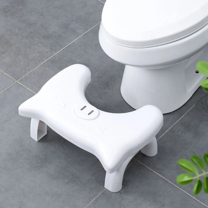 Foldable Toilet Stool with Motion Sensor