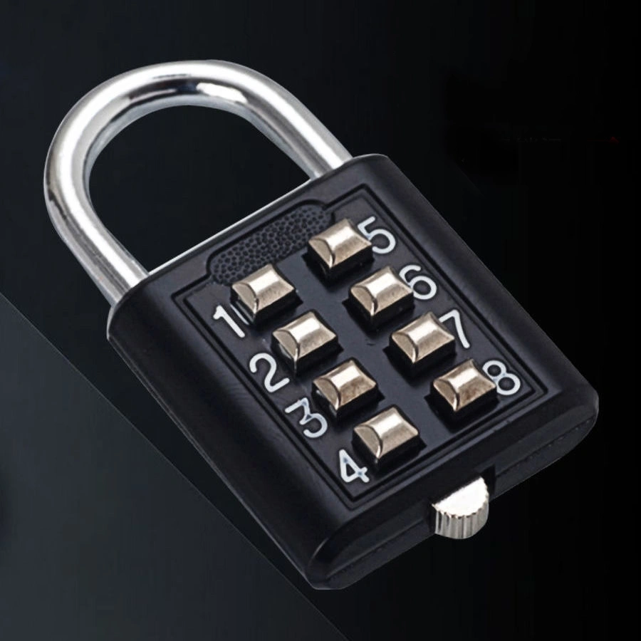 Mechanical 8-digit Key Lock Password Lock Padlock