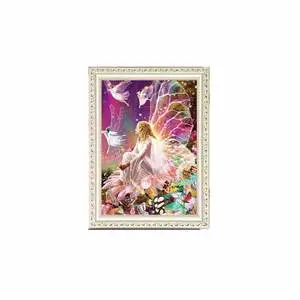 Elf Girl Embroidery DIY Cross Stitch Kit Wall Decoration