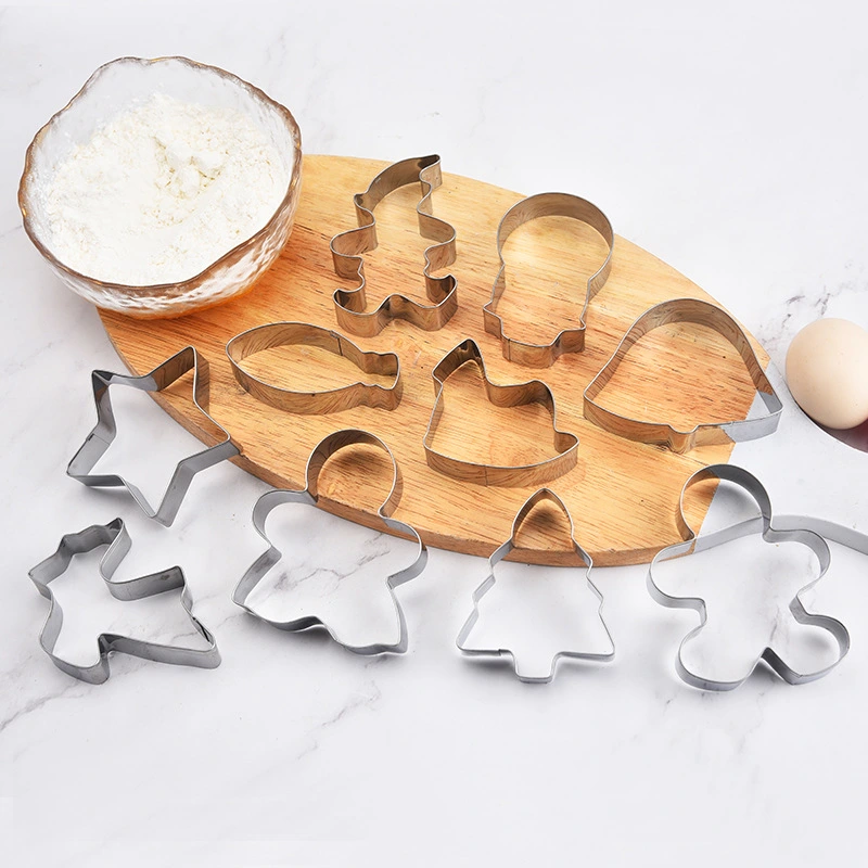 Baking Tools Aluminum Biscuit Cartoon 3D Three-dimensional Mould