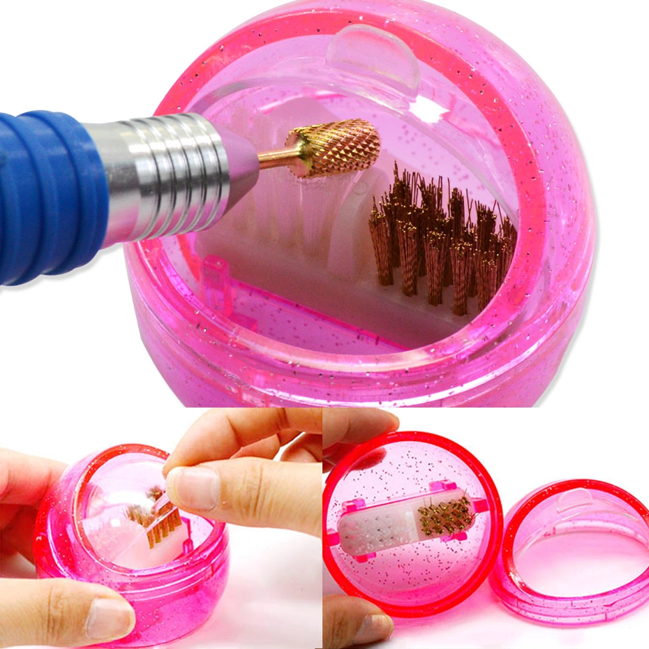 Professional Cleaning Nail Polish Ball Polishing Machine Head