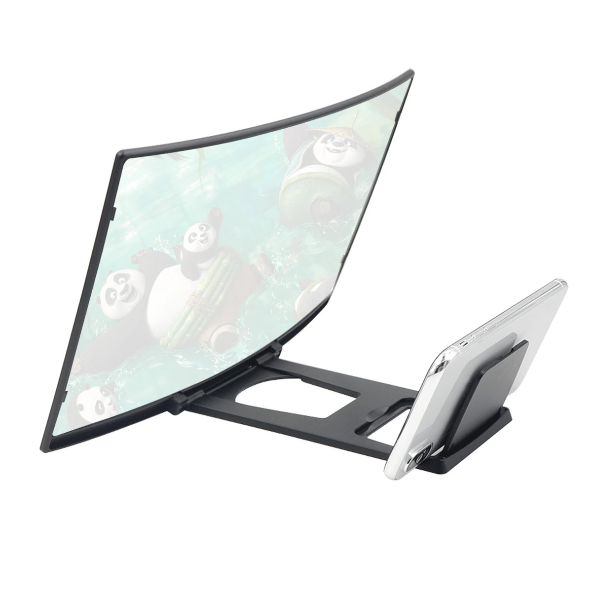 Stylish 12-inch Blu-ray Ultra-clear Curved Mobile Phone Screen