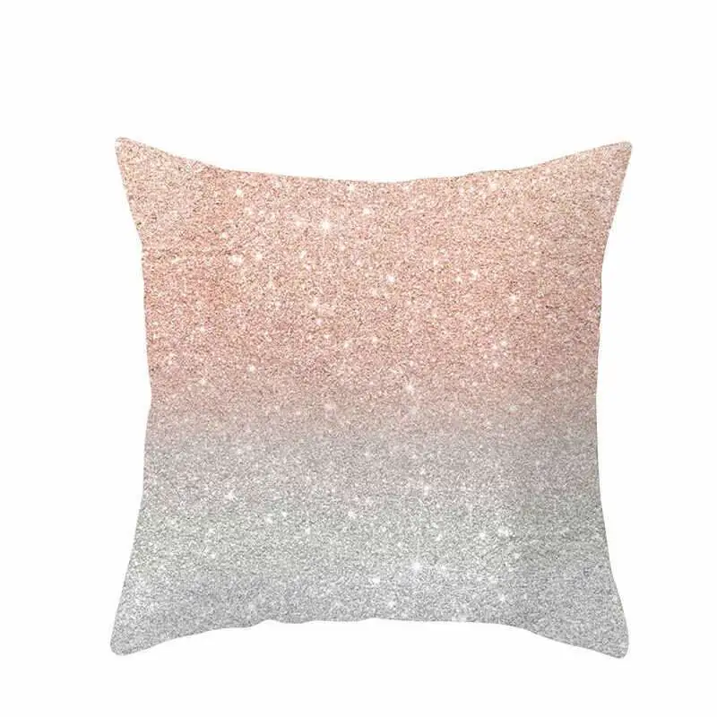 Gold Peach Skin Pillowcase Rose Gold Decoration