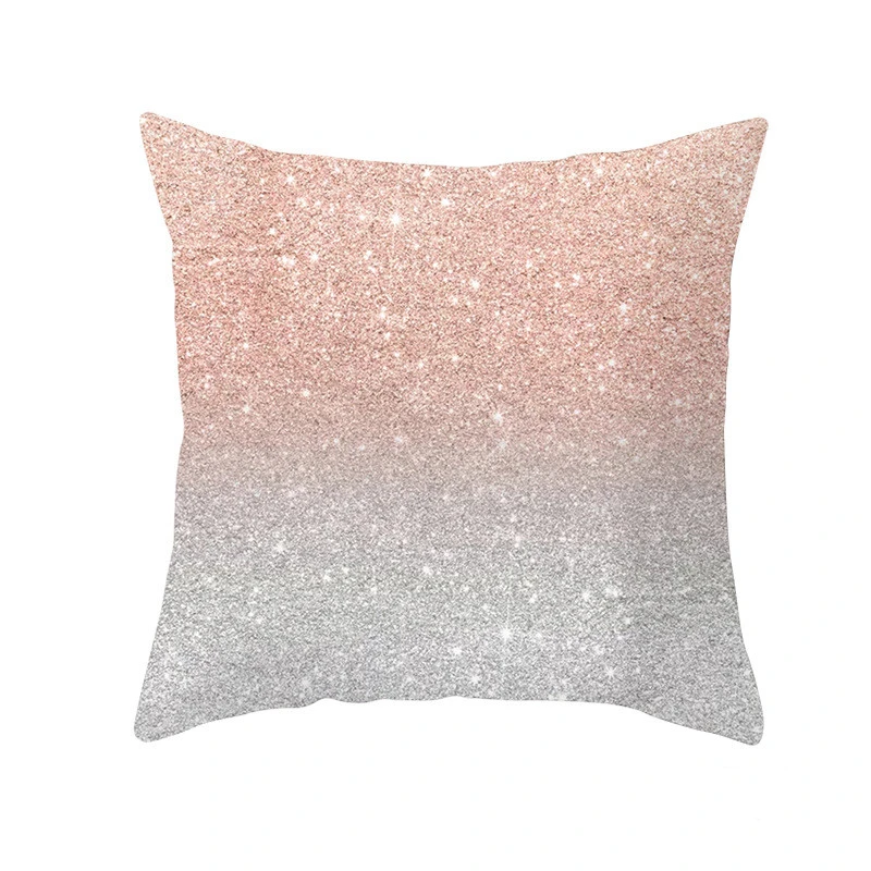 Gold Peach Skin Pillowcase Rose Gold Decoration