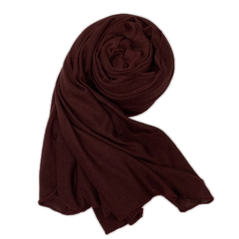 Mercerized Cotton Warm Scarf Shawl For Autumn And Winter