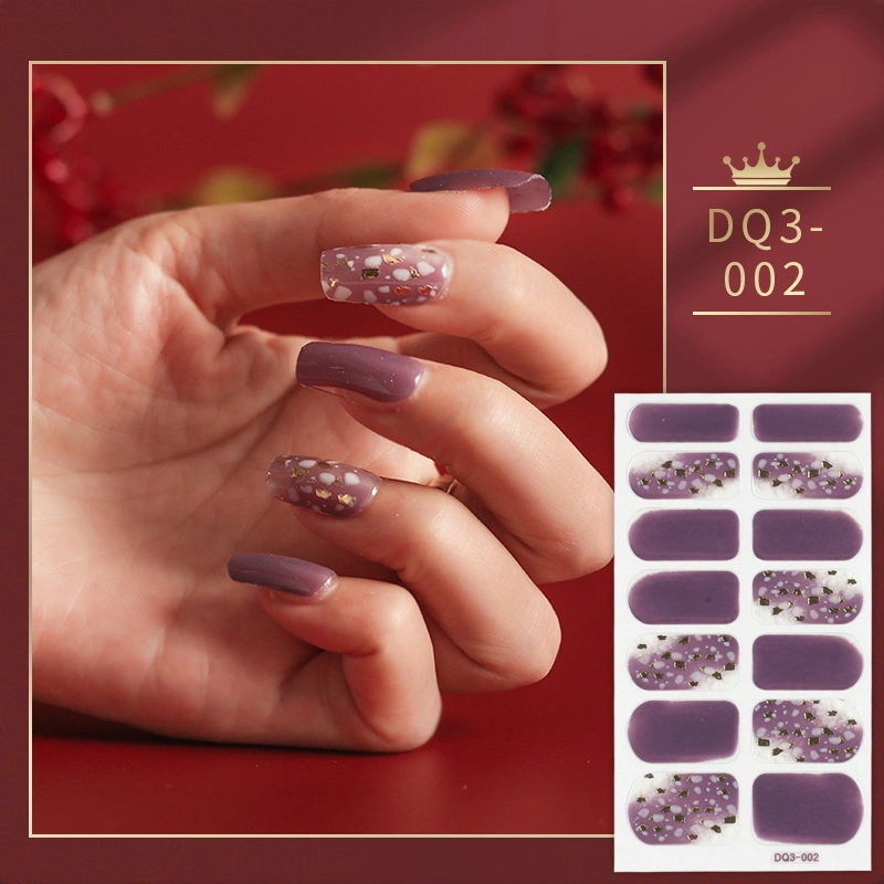 Waterproof Nail Sticker Set Free Nail File