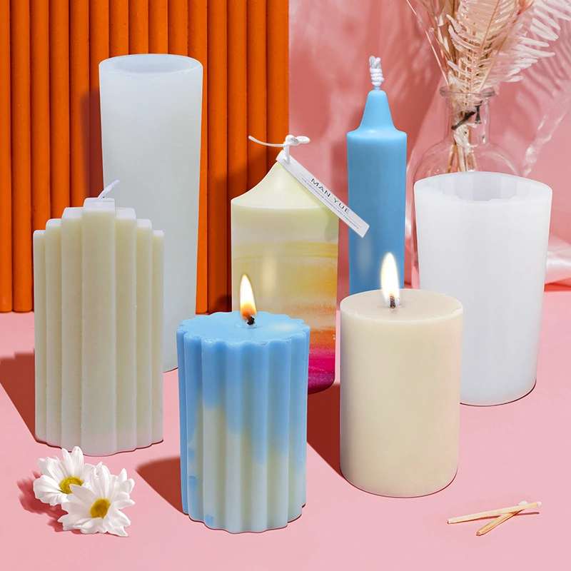 DIY Handmade Soap Gypsum Diffused Stone Candle Mold