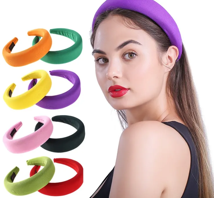 Charming Personality Milk Silk Hair Accessories Sponge Ring Solid Color Hair Band