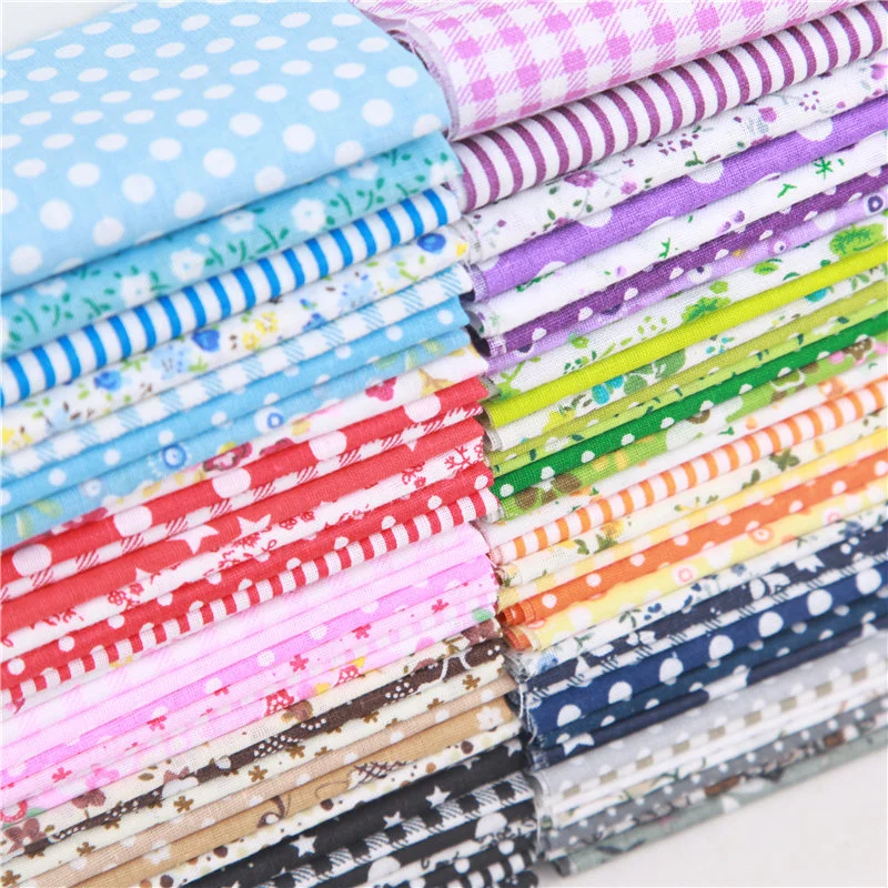 Pure Cotton Small Floral Plain Weave Cloth