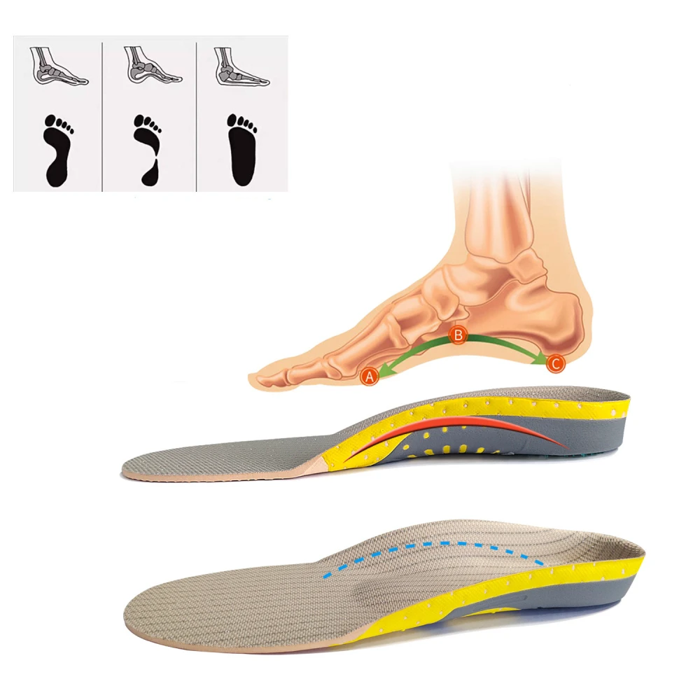 Shock Absorption Massage EVA Men's And Women's Insoles