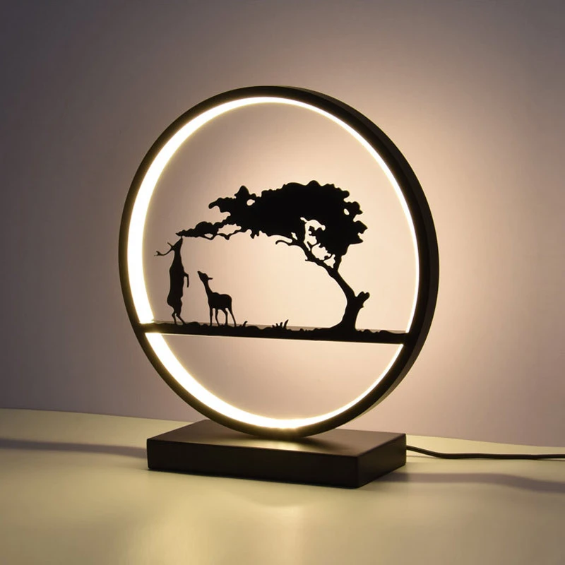 Creative Bedside Lamp Warm Dimming Decoration