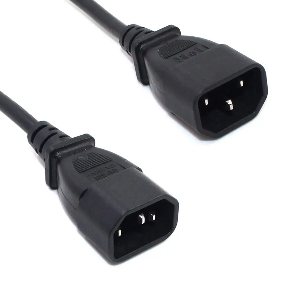 IEC60320 C13 Converter Angle Extension Cable To C1