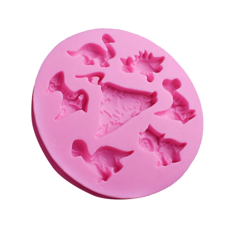 New Dinosaur Volcanic Fondant DIY Silicone Mold