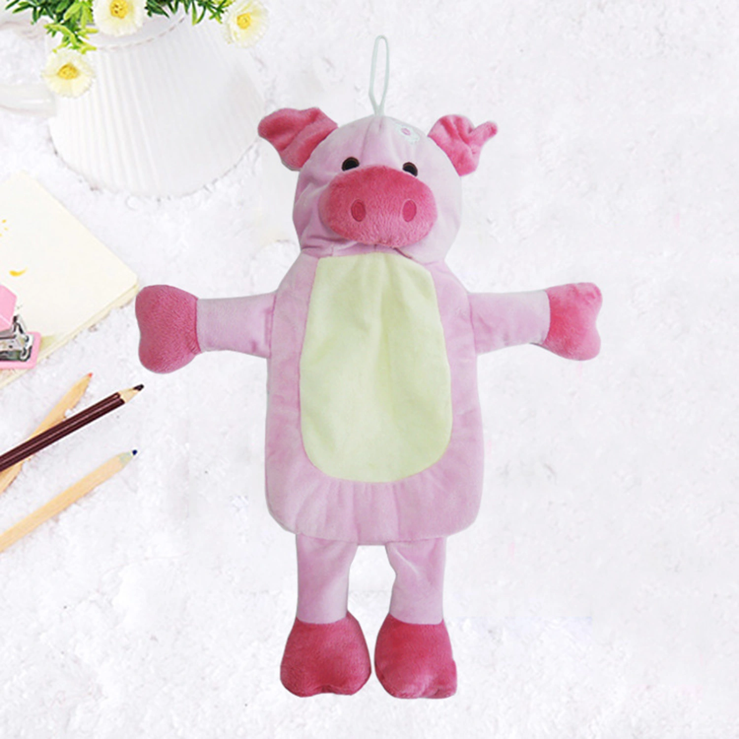 Hot Water Bottle Rubber Cartoon Animal Toy Jacket