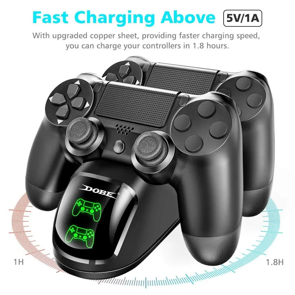 Gamepad SLIM Dual PRO Charger With Display Charging Indicator