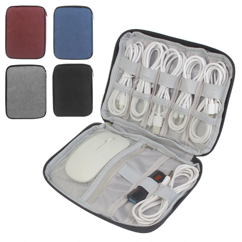 Data Cable Earphone Digital Accessories Storage Bag