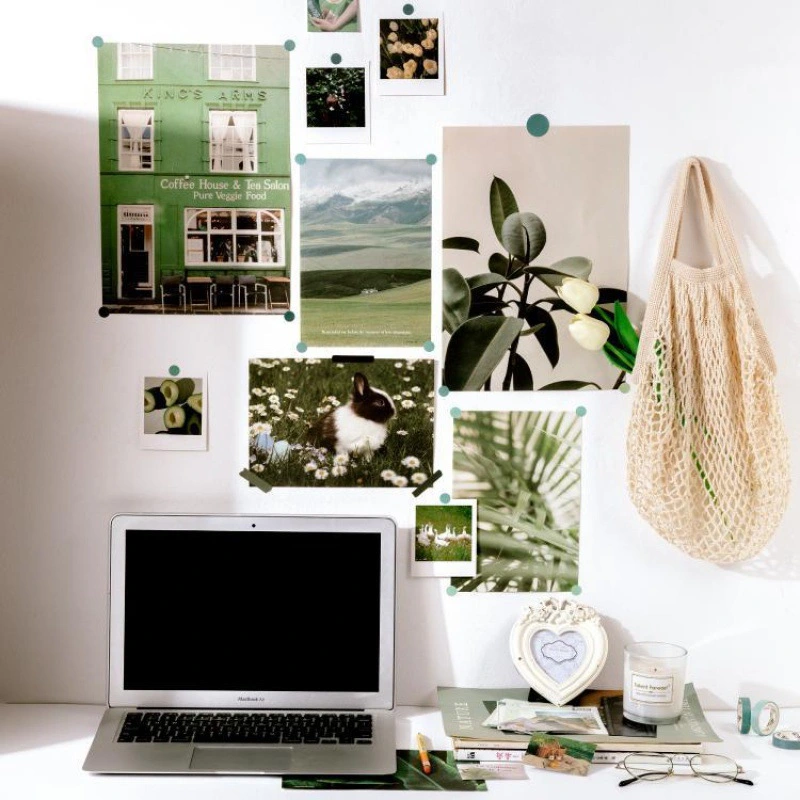 Art Album Series Handbook Sticker Decorative Card