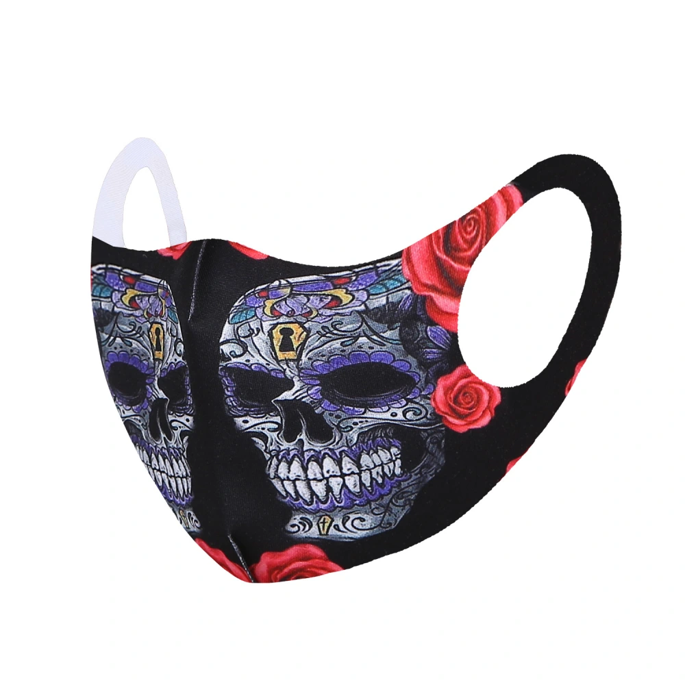 Printed Pattern Washable Dustproof Adult Mask