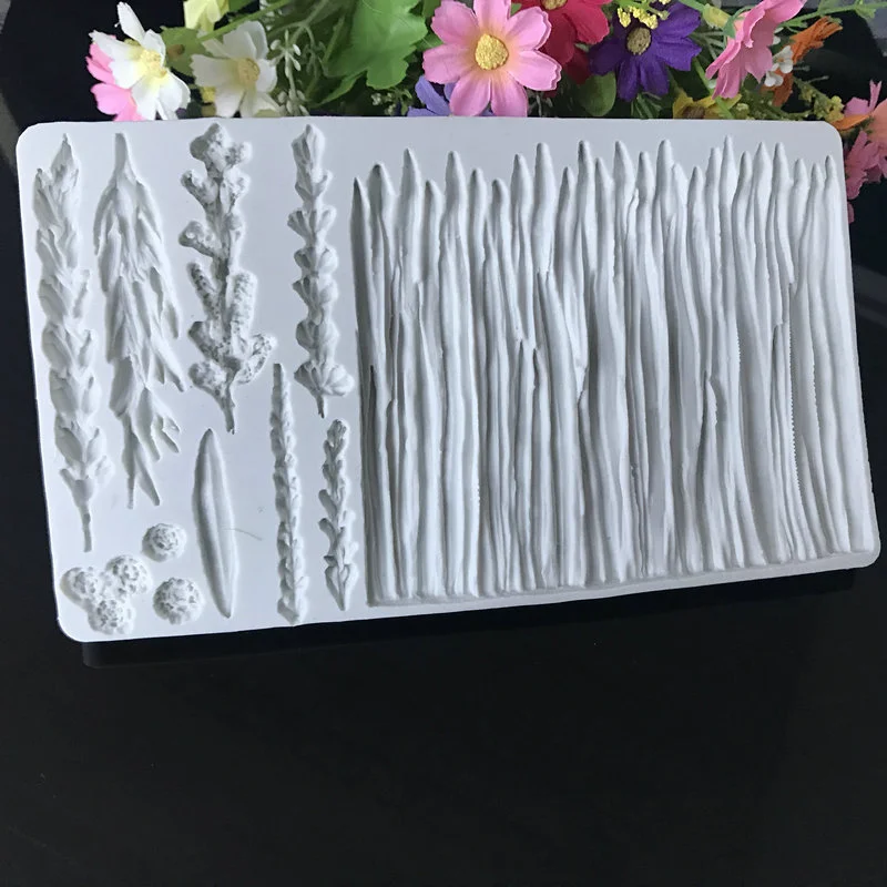 Fondant Silicone Mold Flowers Coral Border Decoration