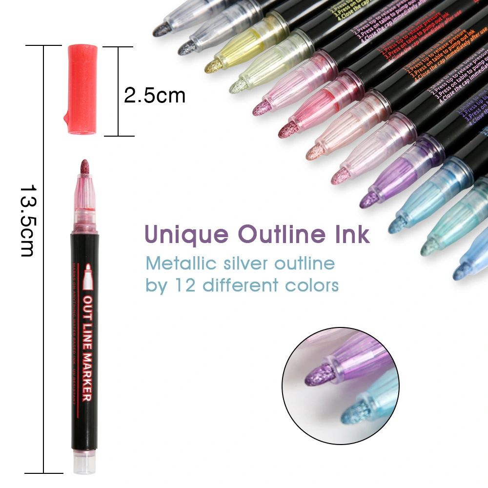 Dream Double Line Pen Contour Highlighter Marker