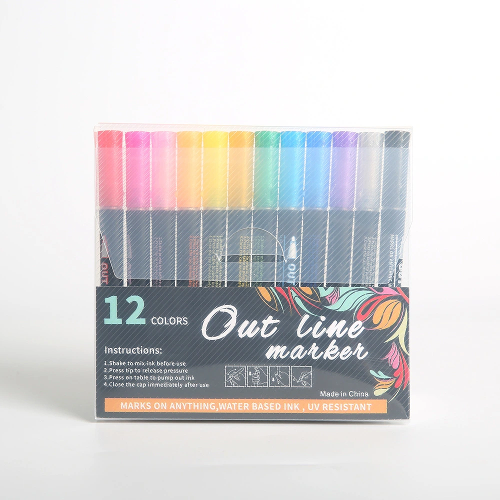 Dream Double Line Pen Contour Highlighter Marker