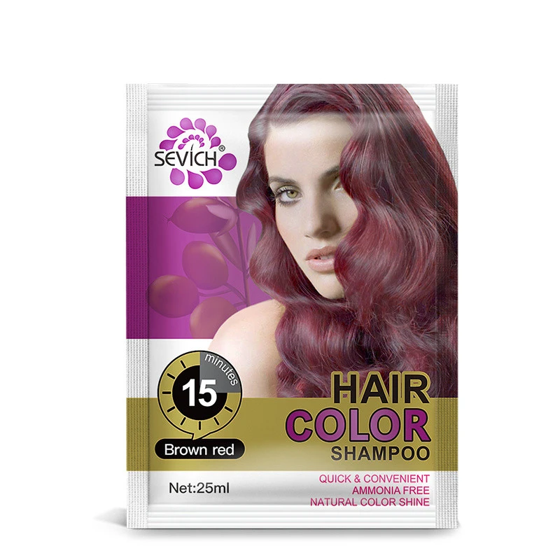 Convenient Coloring Plant Four-color Shampoo