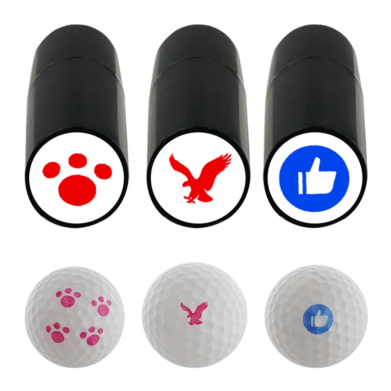 Match Practice Coloring Personal Training Golf Mark Stamp Character Stamp