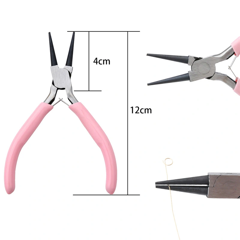 Small Mini Handmade Dedicated Jewelry Pliers Set Round Nose Pliers