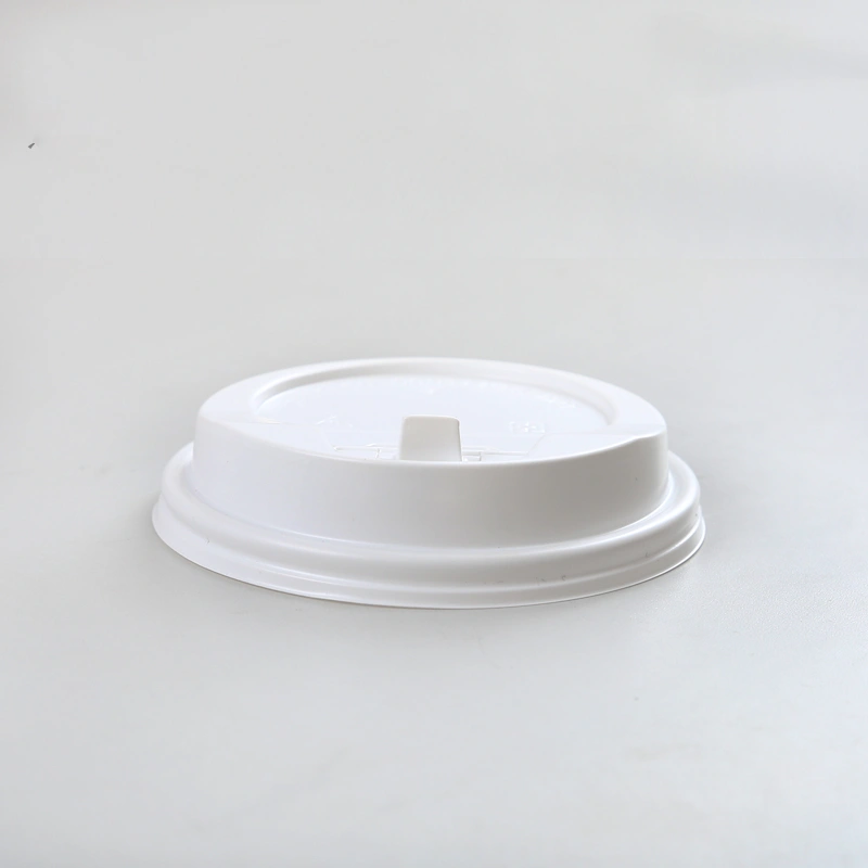 Flat Mouth Disposable Paper Cup Coffee  Lid