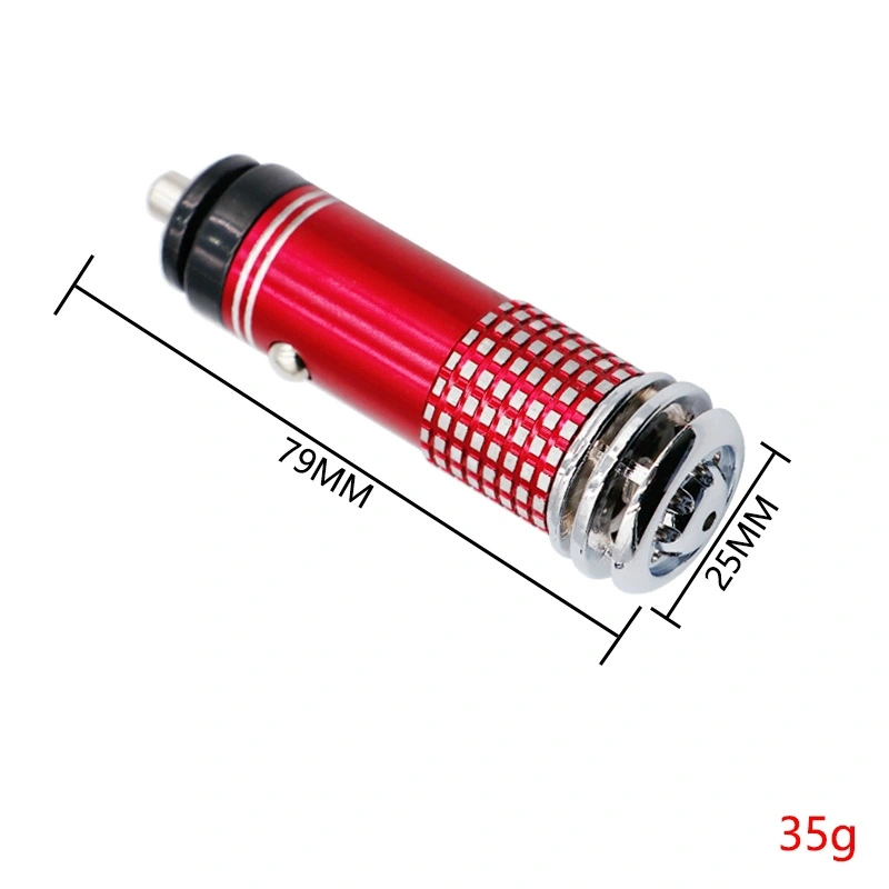 Car Air Purifier Oxygen Bar Negative Ion Generator Cigarette Lighter