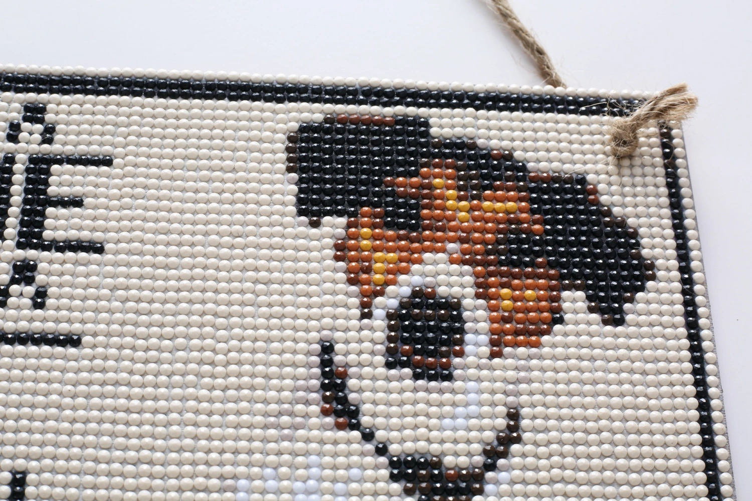Children's Hand-stitched Diamond Door Decoration Sign