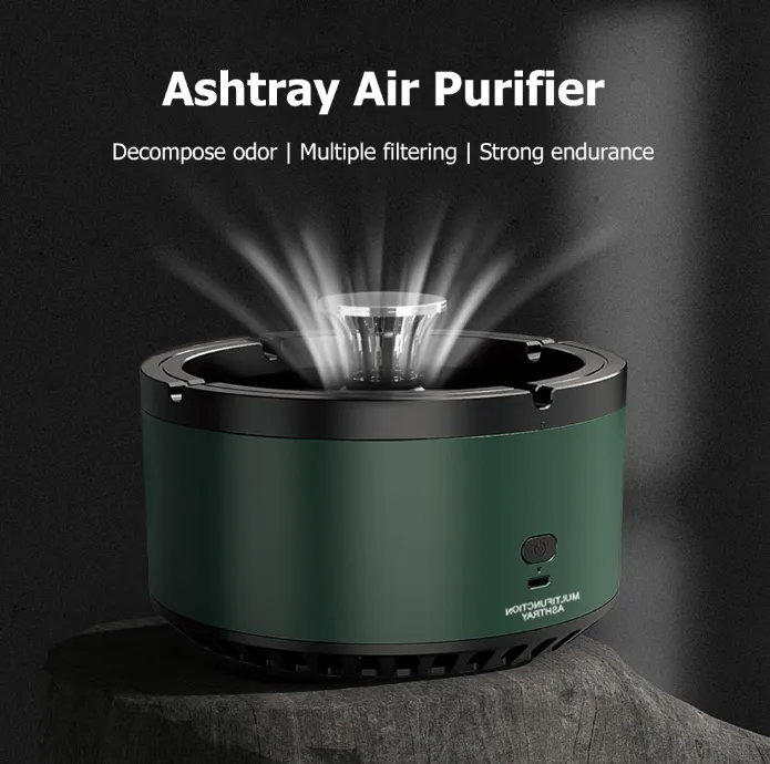 Fashion New Intelligent Induction Ashtray Air Purifier