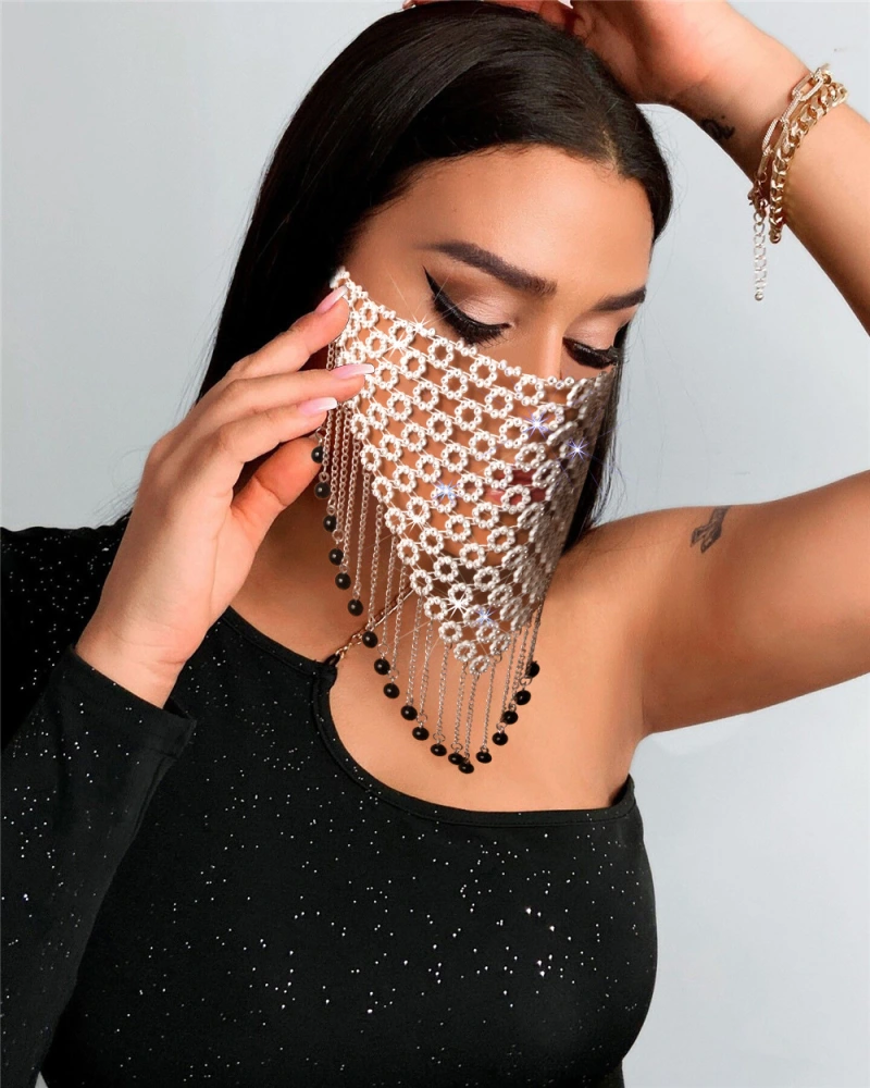 Rhinestone Masks Are Popular For Women's Wear In Europe And America