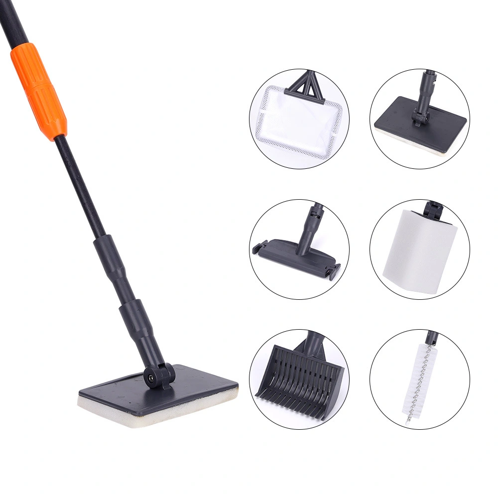 Fish Tank Six-in-one Function Cleaning Brush Set