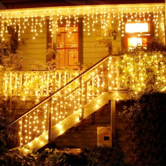 Low-voltage Solar Icicle Lights