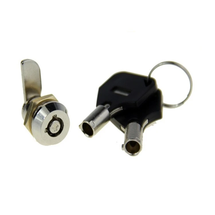 Miniature Plum Blossom Round Key Small Turn Tongue Gift Box Lock